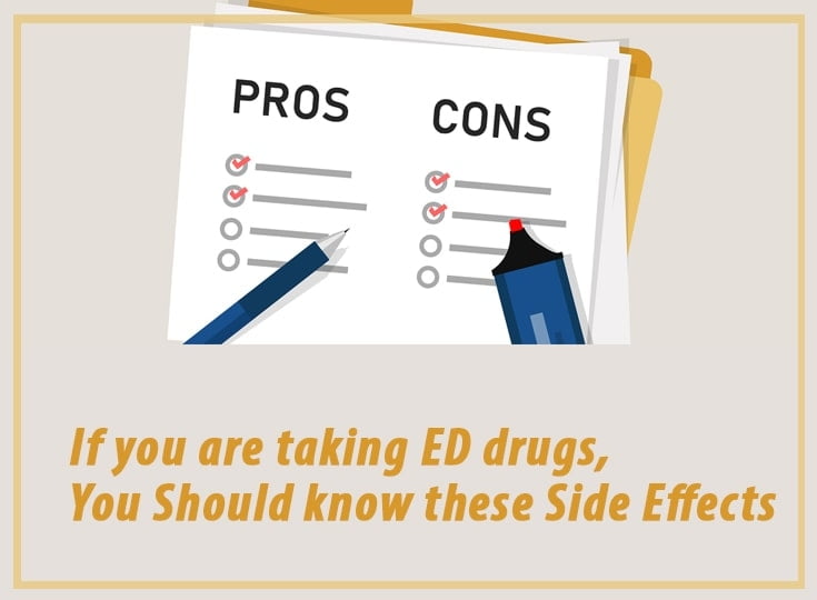 7 Common Side Effects of Erectile Dysfunction Drugs
